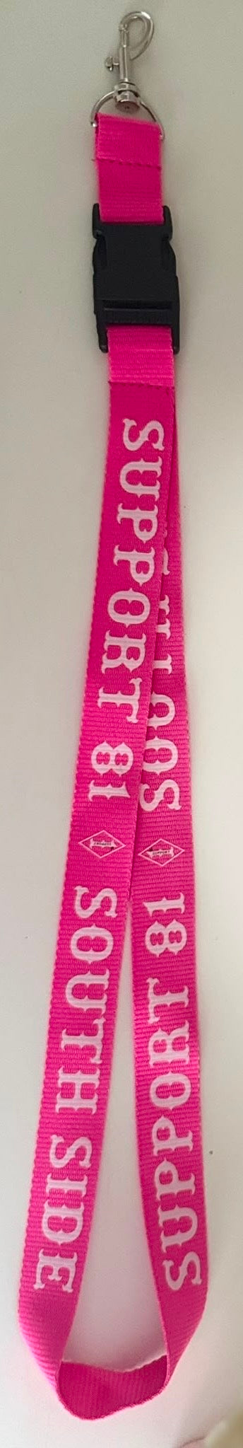 Neu - Lanyard Schlüsselanhänger "Support 81 South Side"