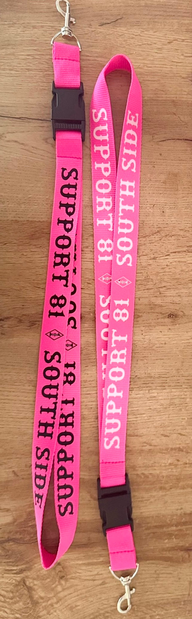 Neu - Lanyard Schlüsselanhänger "Support 81 South Side"