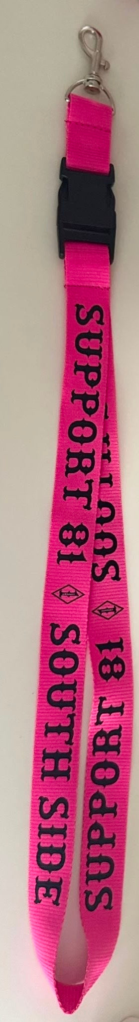 Neu - Lanyard Schlüsselanhänger "Support 81 South Side"