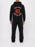 Neu - Hoodie "Support South Side 81" - schwarz Original